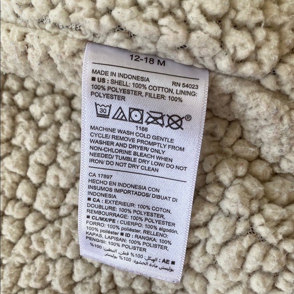 Plaid sherpa lined jacket - Picture 2 of 6